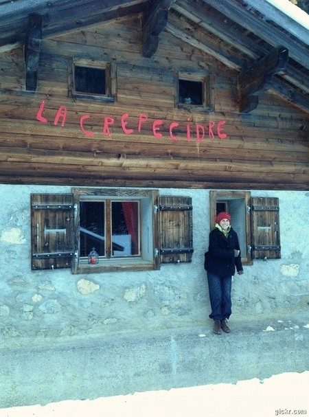 Carole présente la nouvelle installation